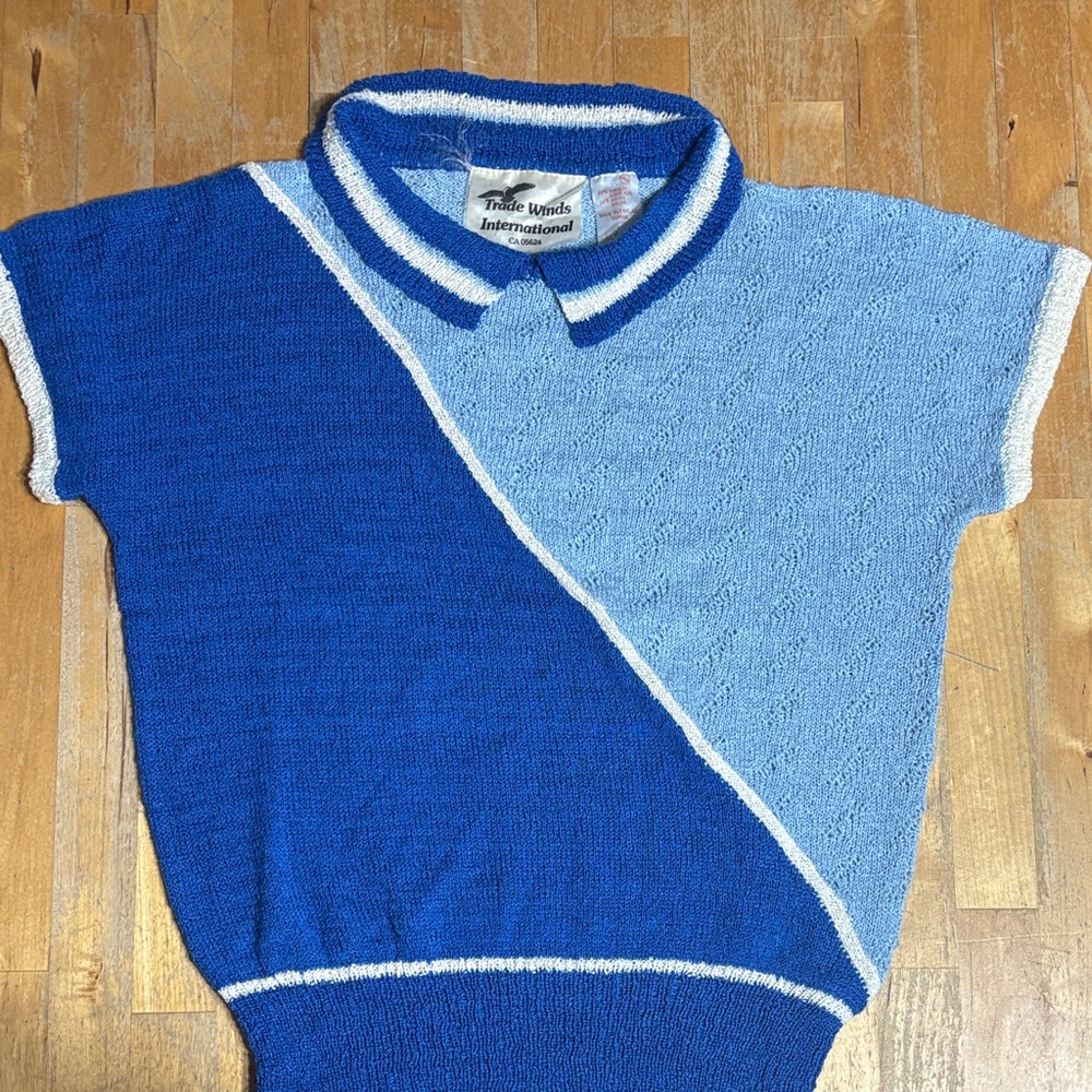 Trade Winds International Vintage Acrylic Knit top